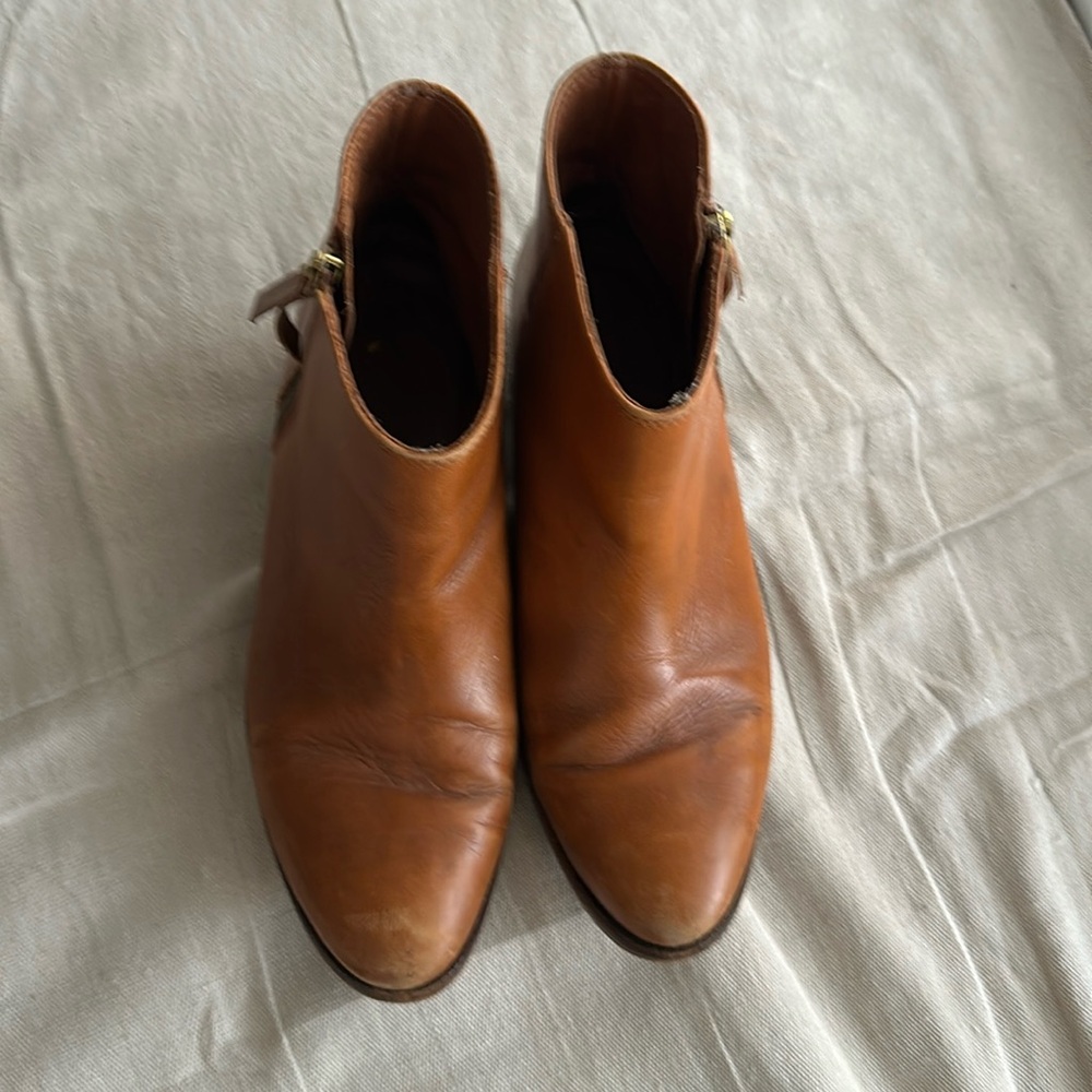 J. Crew leather ankle booties